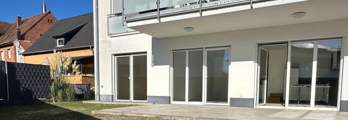 Сучасна квартира на першому поверсі з 2,5 кімнатами – Terrassenansicht