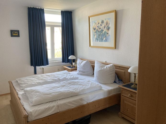 Maritimes Paradies unter Reet auf der Insel Usedom – Schlafzimmer