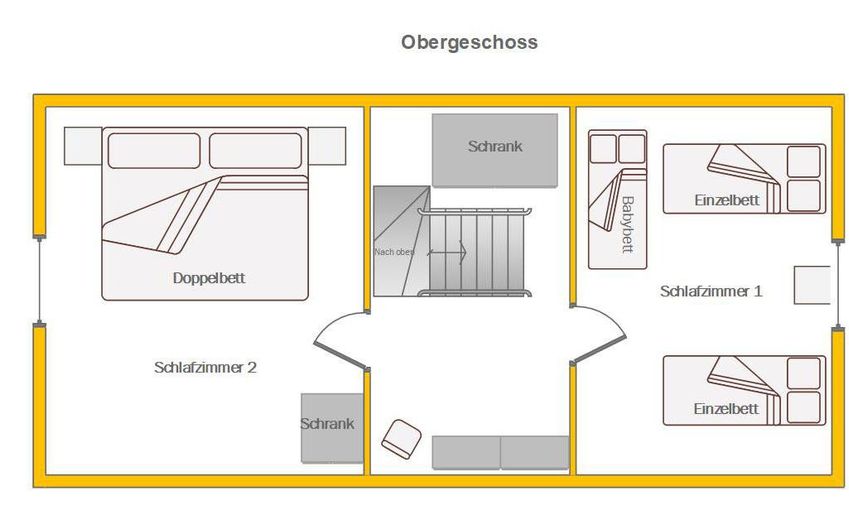 Grundriss Obergeschoss