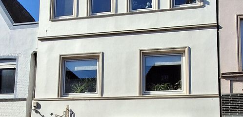 Glückstadt Zentrum Wohn u. Geschäftshaus provisionsfrei – Vorderansicht