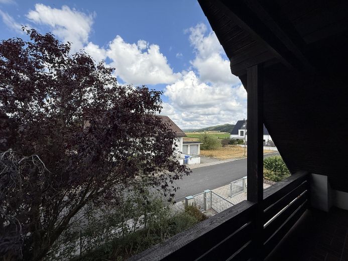 Blick gen Westen von Loggia