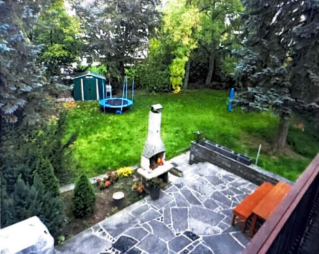 Blick auf den Garten