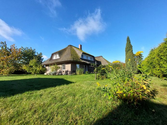 Blick aus dem Carport