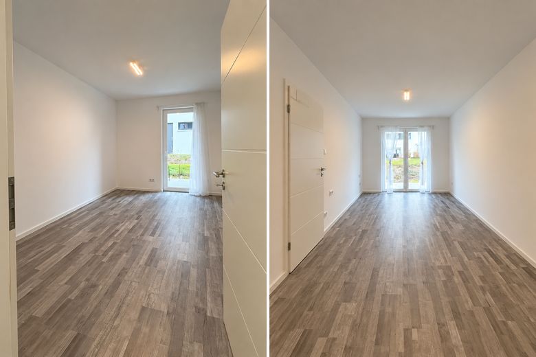 Terrasse statt Balkon: Attraktive 3-Zimmer-Wohnung – Zdjęcie 3