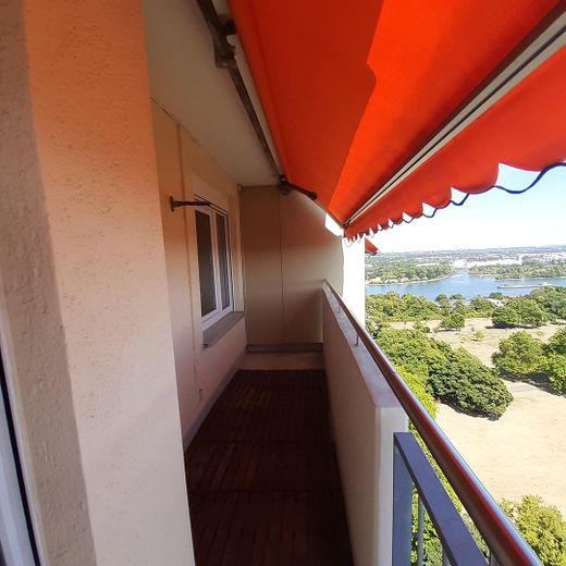 Blick vom Balkon Richtung Südo