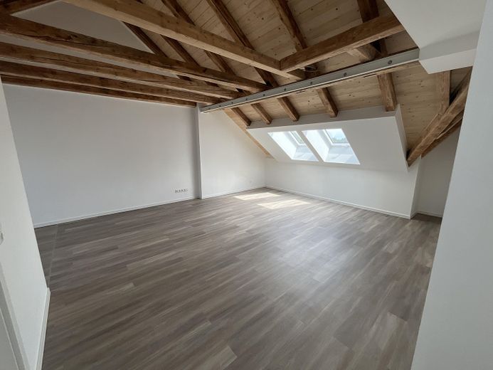 Wohnzimmer Dachwohnung