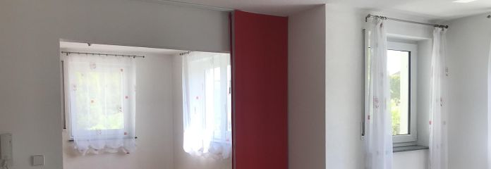 Wohnzimmer offener Durchgang