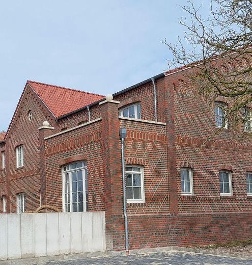 Ditzum: barrierefreie 3-Zimmer-Wohnung mit großer Terrasse – Erker zur WE-Nr. 2