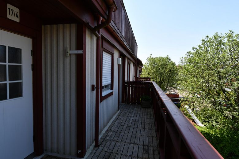 Zugang außen zur Wohnung