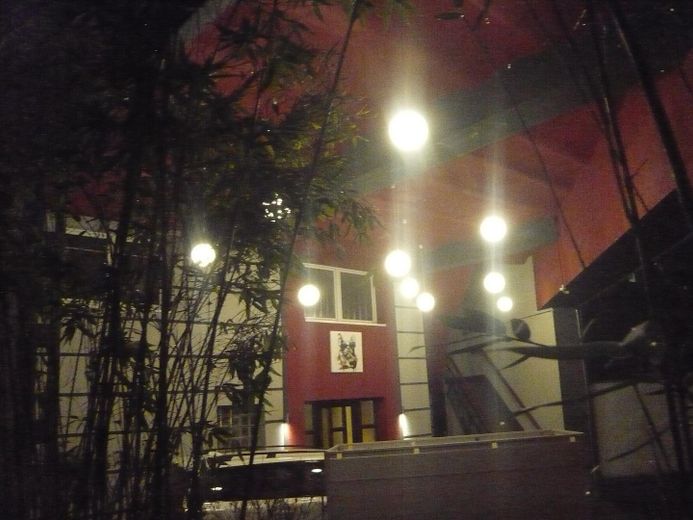 Nachtimpression Eingang