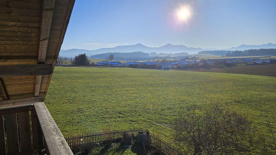 Ausblick Balkon DG