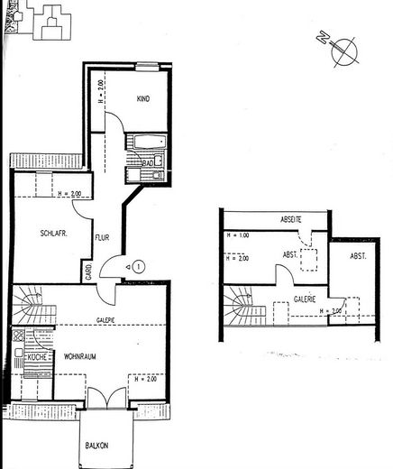 Maisonette Wohnung mit Fahrstuhl und Tiefgarage – Foto 16