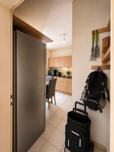 Appartamento di 2,5 locali + garage + ingresso privato + giardino, direttamente presso la TU Dortmund e il parco tecnologico di Dortmund – Küche