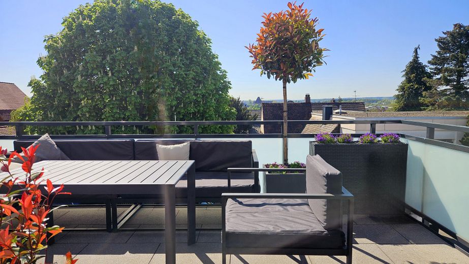 Großer Balkon