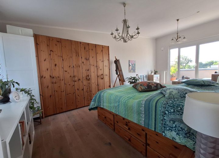 Exklusives Stadthaus am Seerosenpark in Bremen Oberneuland - provisonsfrei! – Atelier - Blick aus Bad