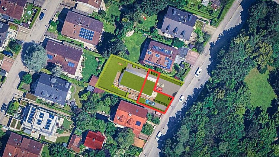 Waldperlach - Ihr neues Zuhause am Waldheimplatz – Gesamtansicht