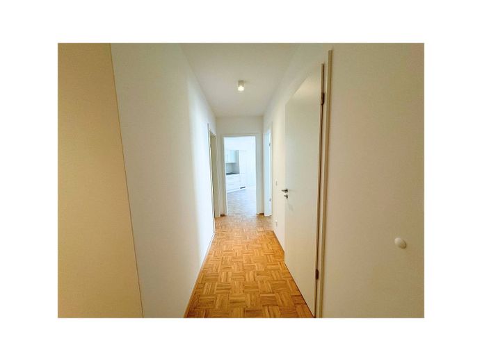 *Stilvolles Wohnen*: Lichtdurchflutete 2-Zi.-Wohnung mit Balkon im Projekt "Teltrio" – Flur