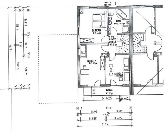 Grundriss OG