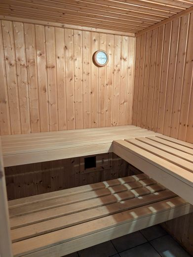 Sauna Innenansicht
