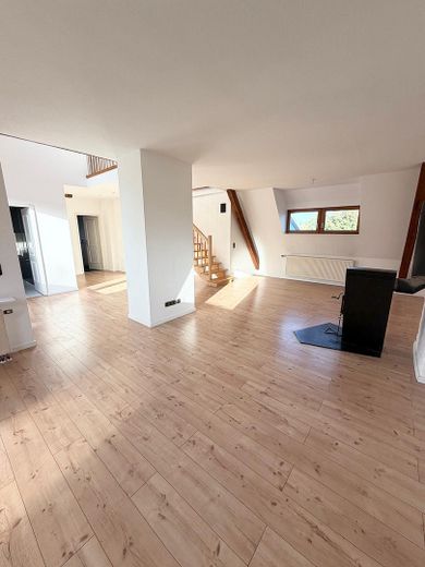 APPARTAMENTO MAISONETTE DI 2,5 LOCALI SFITTO in elegante edificio d’epoca | TERRAZZA SUL TETTO | Garage doppio – Wohnzimmer mit Kamin