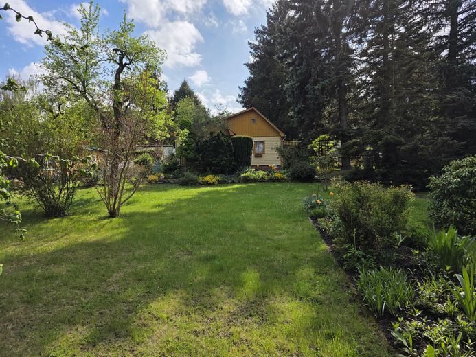 Terrain à bâtir exclusif « dent creuse » à Chemnitz Fürth à vendre – Blick von der Straße