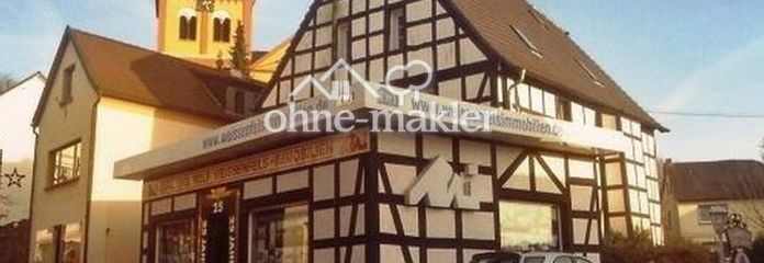 Joli 2 pièces au centre d’Asbach dans une ancienne maison à colombages, mais aux standards d’une construction neuve