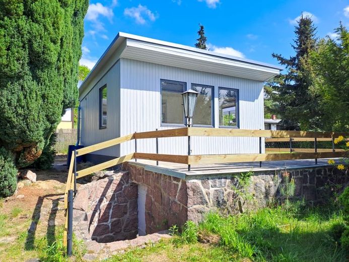 *Top Erholungsoase in Höhenlage von Weinböhla*380m² Grd.* Bungalow*2 Zi.*Dusch-WC* *provisionsfrei* – Foto 1