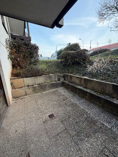 Eigene große Terrasse