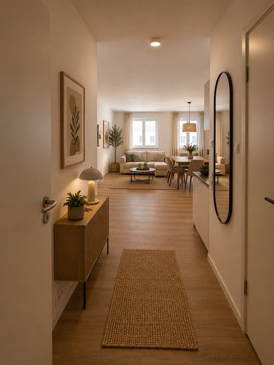 **einen Monat mietfrei wohnen** 1-Zimmer-Wohnung mit Einbauküche E1-01-07 WE 0.87 – Foto 5