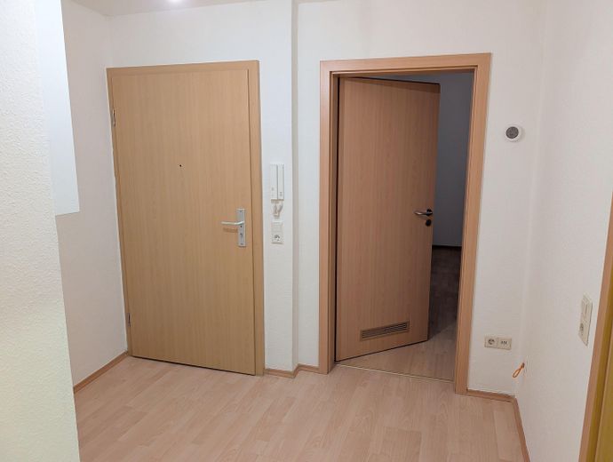 Flur, moderne Wohnungstür