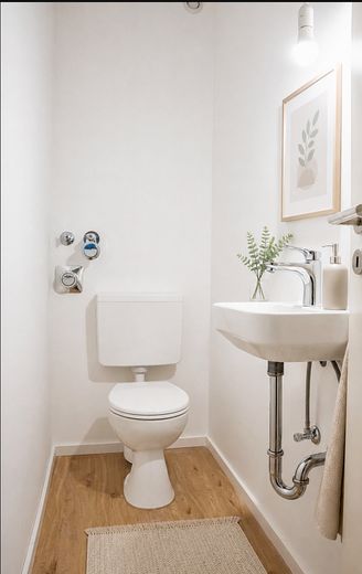 Wohlfühlen ohne Barrieren – komfortable Wohnung in attraktiver Wohnanlage – Gäste WC