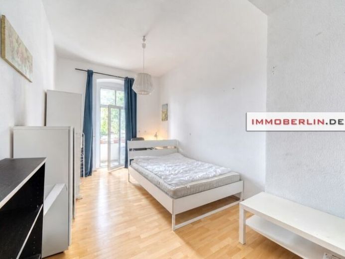IMMOBERLIN.DE - Gewilde buurt! Aantrekkelijk oud appartement met balkon – Foto 1