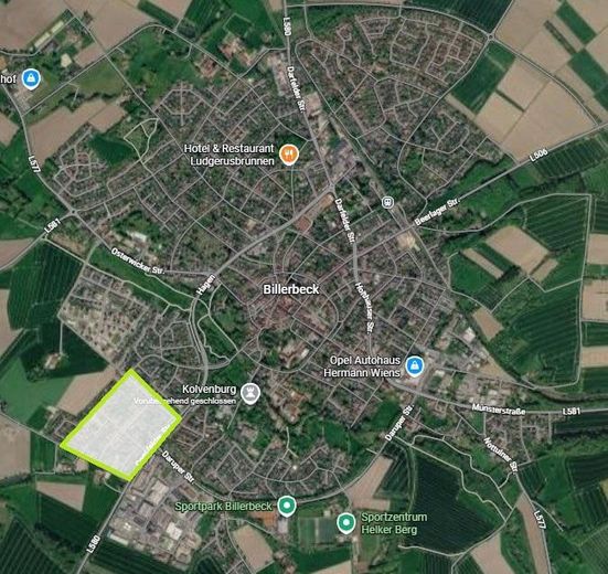 KFW40 Neubau-Erdgeschosswohnung in schöner Lage von Billerbeck (Erstbezug) – फोटो 3