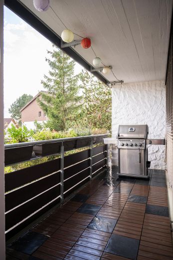 Balkon vor Schlafzimmer