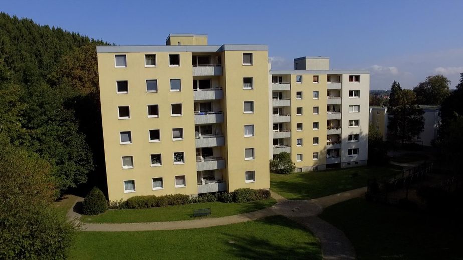 Wohnen im Grünen 4-Zimmer-Wohnung in Goslar – Außenansicht
