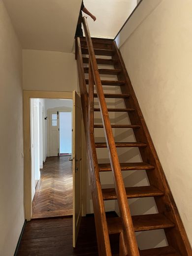 Aufgang zur oberen Etage