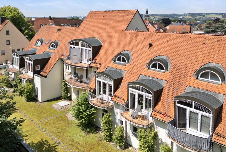 Rückansicht Gebäude