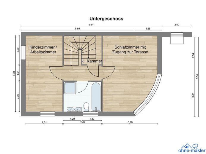 Grundriss Untergeschoss