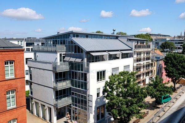 Atractivo piso de 3 habitaciones con ascensor en el centro de Rostock
