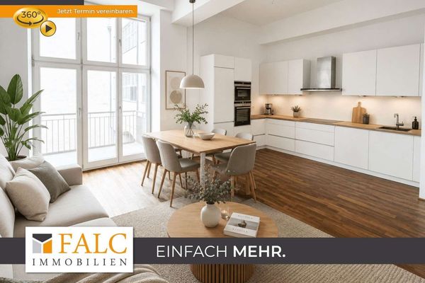 Zur Miete: 4-Zimmer-Wohnung mit zwei Balkonen in 14167 Berlin.