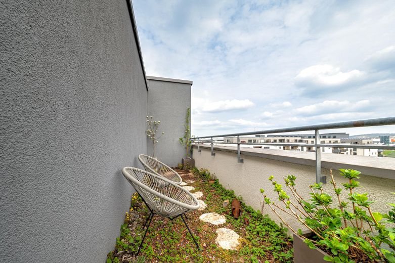 Zweite Dachterrasse 