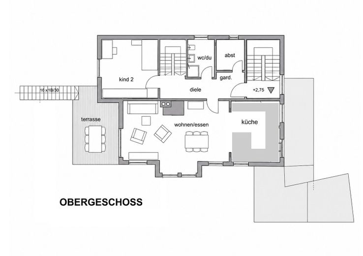Dream KfW60 wooden house with two residential units in Isny Großholzleute – Foto 14