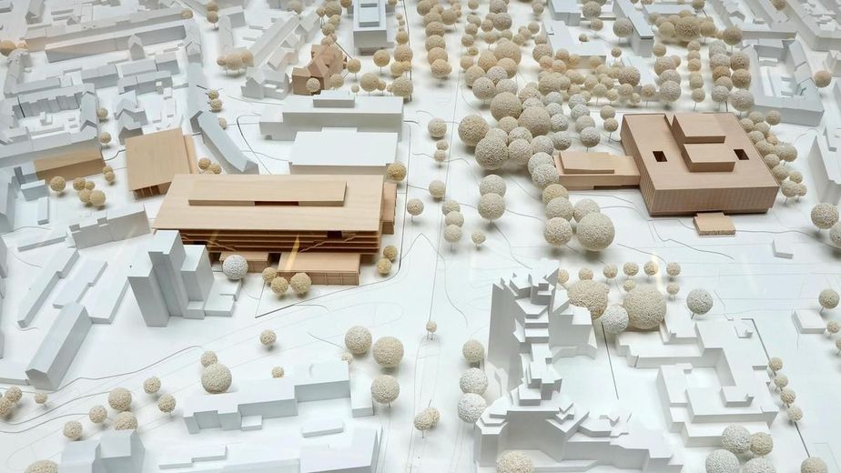 Campus Tor Architektenmodell