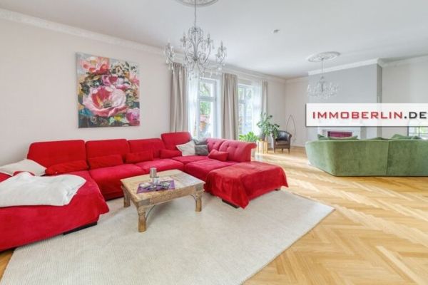 IMMOBERLIN.DE - Exquisite Gründerzeitvilla mit modernem Wohlfühlambiente & Sonnengarten