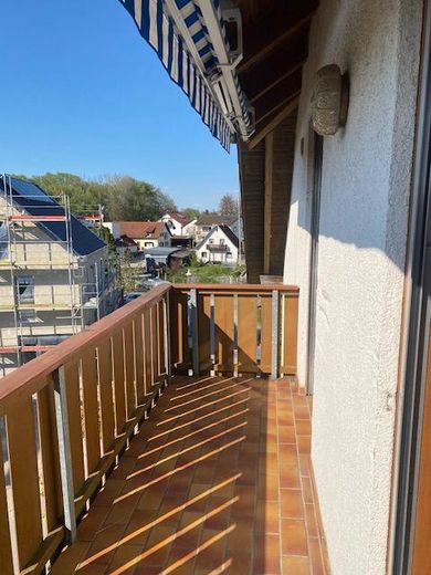 4-Zi. ETW 92 qm – Blick vom Balkon