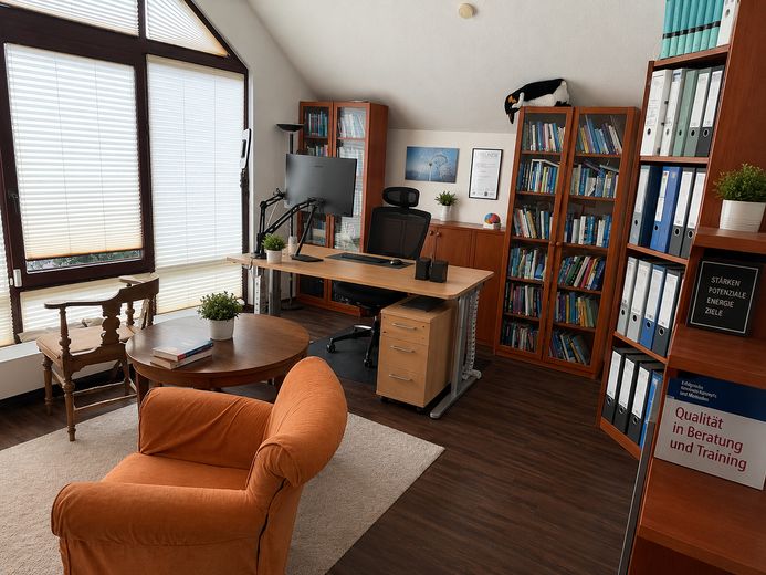 Haus (EFH auf 1052m² Grund) separater ELW auf traumhaften Grundstück, Doppelgar., Baumh. & Seilbahn – Atelier im OG