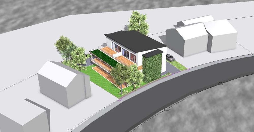 Dom dwurodzinny w 89518 Heidenheim z możliwością realizacji nowej inwestycji budowlanej – Mögliche Bebaubarkeit