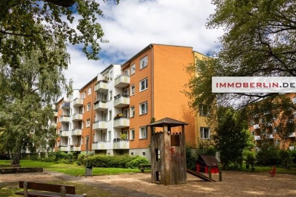 IMMOBERLIN.DE - Angenehme Wohnung mit Südwestbalkon & Pkw-Stellplatz nahe Volkspark Jungfernheide