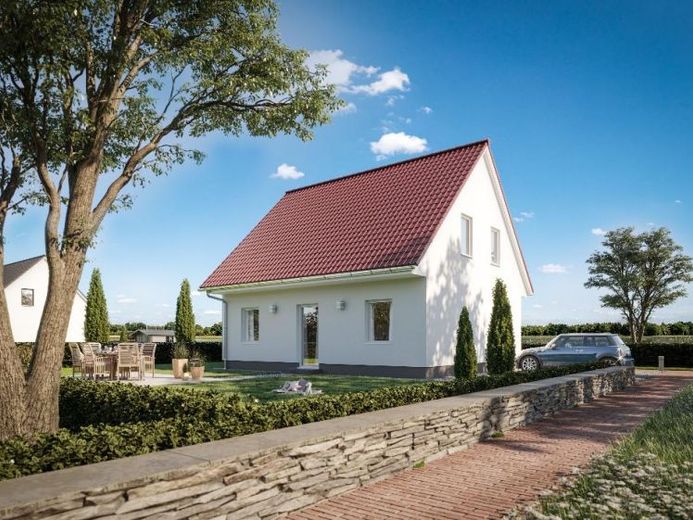 Aktionshaus S400 massiv schlüsselfertig Festpreisgarantie PV – Foto 1