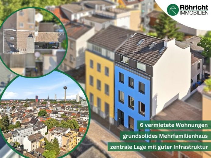 Mehrfamilienhaus mit gut vermietbaren Grundrissen in zentraler und ruhiger Lage von Ehrenfeld – Foto 1